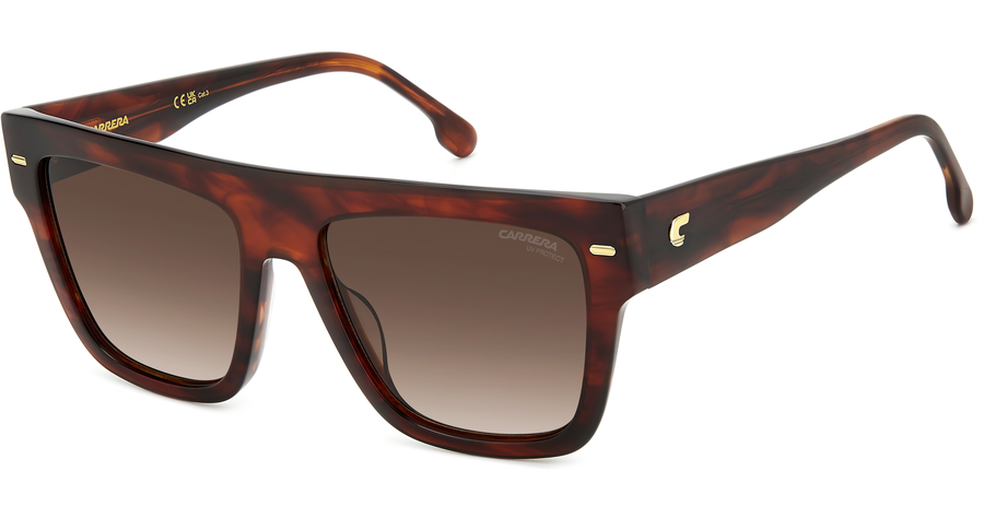 Carrera Sonnenbrille Damen Carrera CARRERA 3016/S 55 brown Ansicht 1