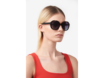 Tommy Hilfiger Sonnenbrille Damen Tommy Hilfiger TH 2106/S 54 havanna Ansicht 5