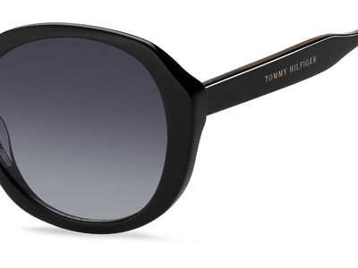 Tommy Hilfiger Sonnenbrille Damen Tommy Hilfiger TH 2106/S 54 black Ansicht 3