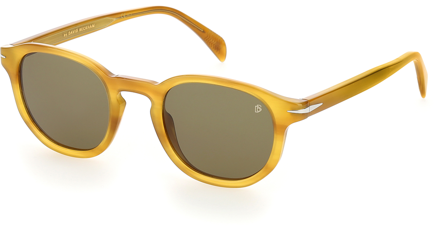 David Beckham Sonnenbrille Herren David Beckham DB 1007/S 49 yellow Ansicht 1