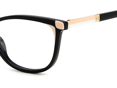 Carolina Herrera Brille Damen Carolina Herrera HER 0163 51 black Ansicht 3