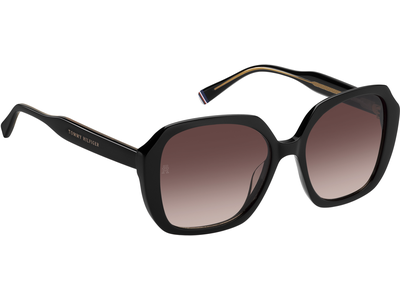 Tommy Hilfiger Sonnenbrille Damen Tommy Hilfiger TH 2105/S 54 black Ansicht 4