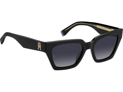 Tommy Hilfiger Sonnenbrille Damen Tommy Hilfiger TH 2101/S 52 black Ansicht 4