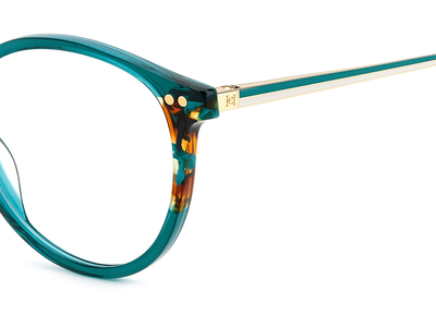 Carolina Herrera Brille Damen Carolina Herrera HER 0166 51 green Ansicht 3