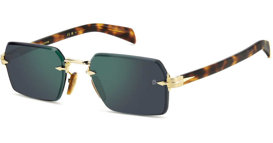 David Beckham Sonnenbrille Herren David Beckham DB 7109/S 56 GOLD HAVANA Ansicht 1